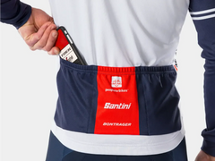 Jersey Santini Trek-Segafredo Men's Replica Thermal LS Wheels Bikes