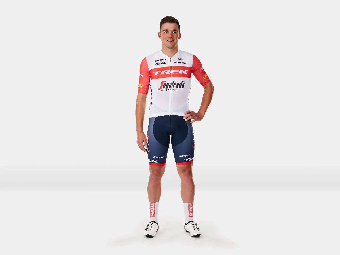 Jersey Santini Trek-Segafredo Men's RSL Team Wheels Bikes