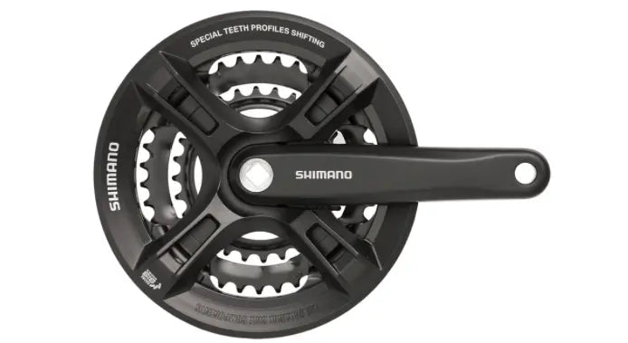 Crankset w/Chainguard Shimano Altus M311